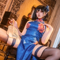 Natsuko 夏夏子 碧蓝航线建武旗袍3