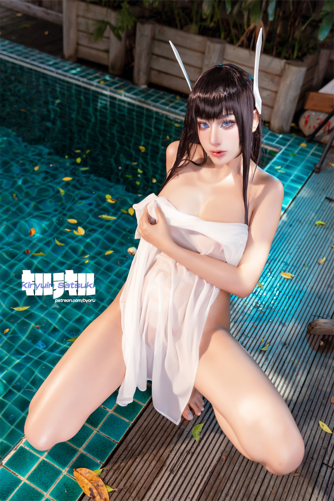 Byoru 鬼龙院皐月泳装4